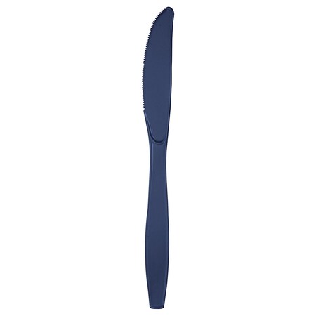 Touch Of Color Navy Blue Plastic Knives, 7.5", 288PK 010602